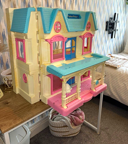 Fisher price folding dollhouse - fisher-price,