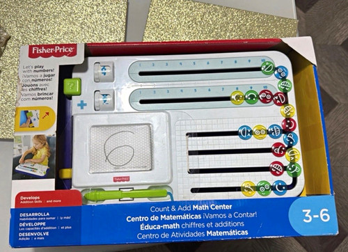 Fisher price count add math - &,