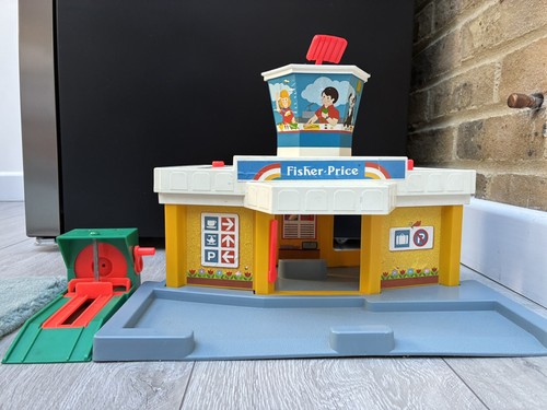 Vintage fisher price airport - vintage,