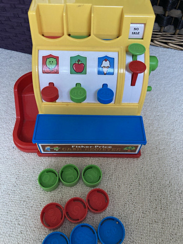 Fisher price cash register - cash,
