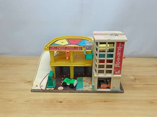Vintage 1970s fisher price car - vintage,
