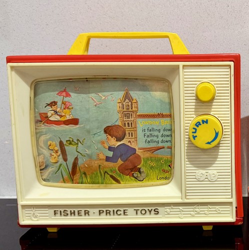 Fisher price vintage toy music - fisher,