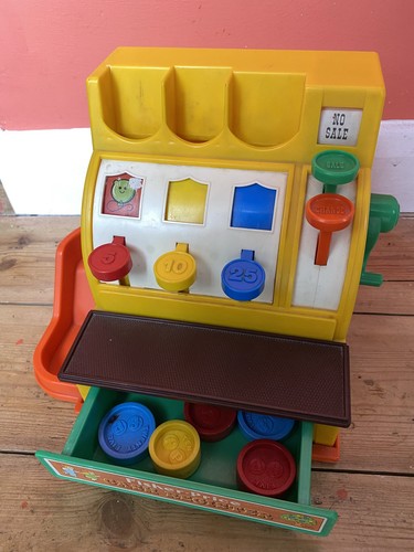 Vintage fisher price cash - price,