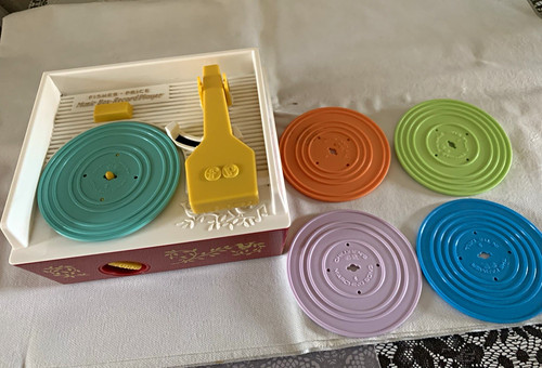 Fisher price vintage record - fisher-price,