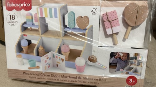 Fisher price wooden ice - ice, cream