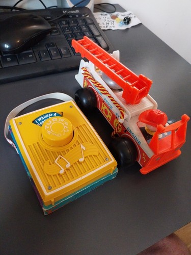 Fisher price music box - fisher, and