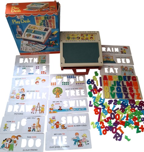 Vintage fisher price play desk - fisher,