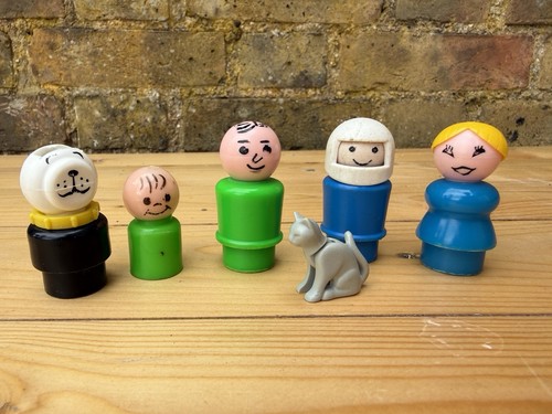 Vintage fisher price figures - vintage,