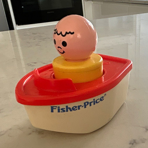 Vintage fisher price baby toy